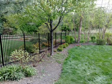 aluminum fence