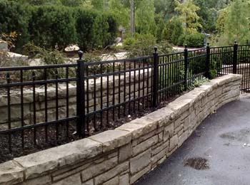 aluminum fence