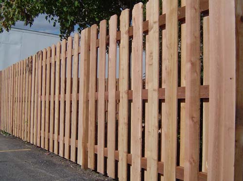 shadowbox fence